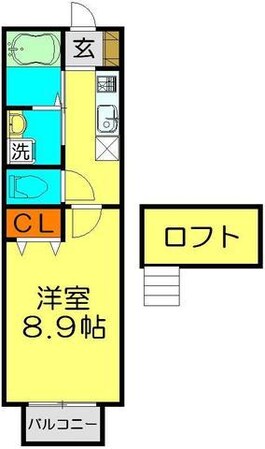 リミュル　花影の物件間取画像